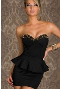 Sexy Rivet varredura plissada embellished original estreita